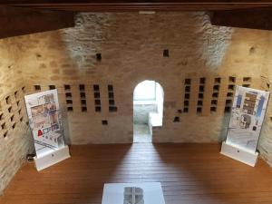 dentro il museo di Torre Alemanna