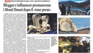 Gazzetta 6 aprile press tour