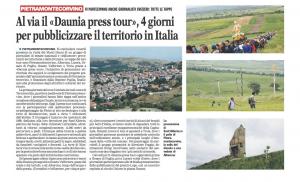 Gazzetta Daunia Press Tour